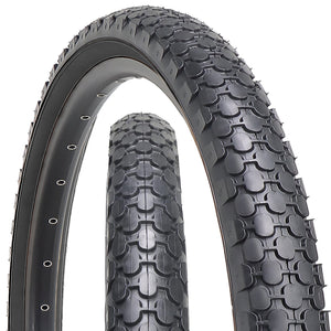 Black Wall Beach Cruiser Bicycle Tires 24