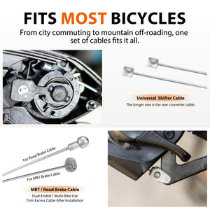 Compatibility and usage of bicycle cable