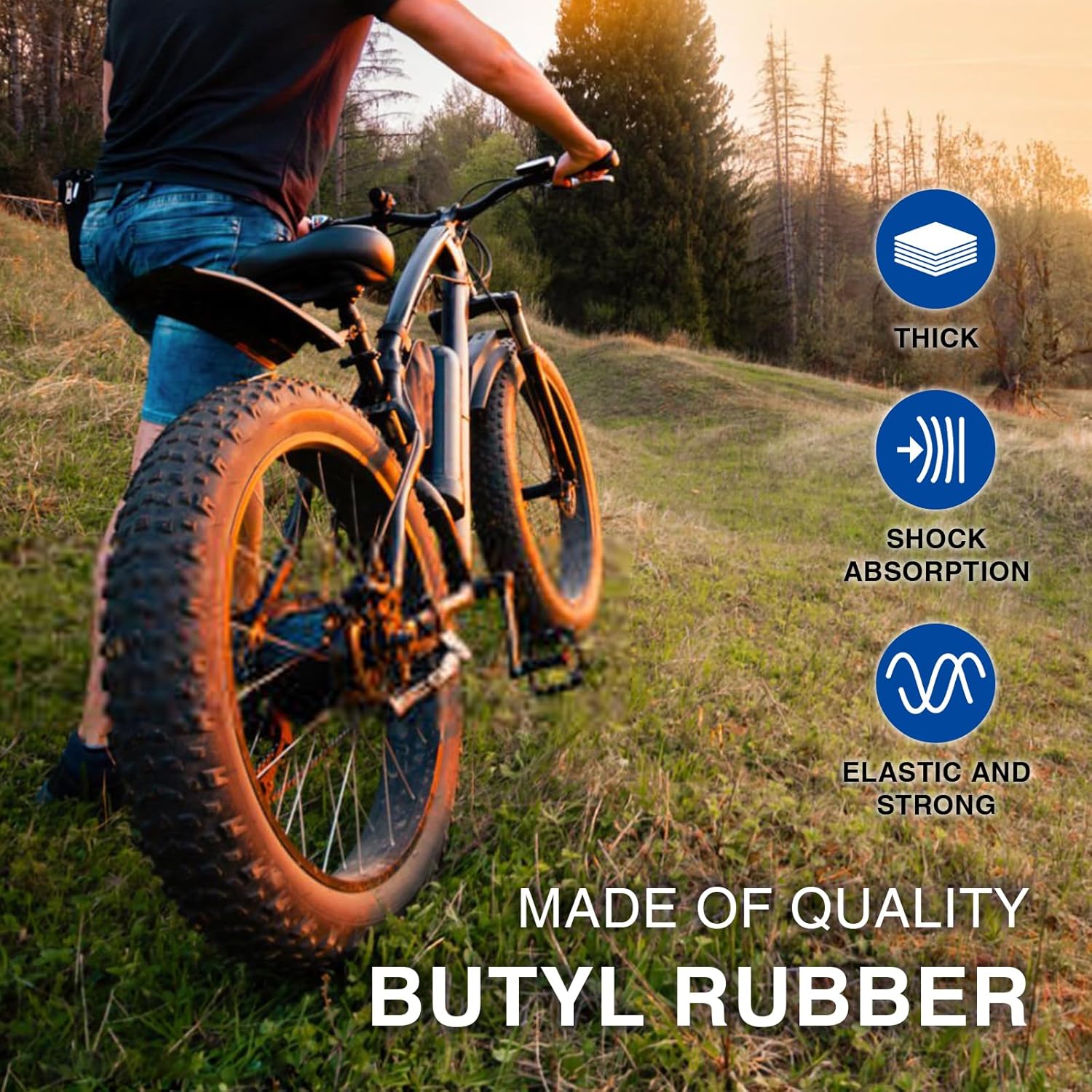 Why you should chooes Hycline's fat bike inner tube? Guidance