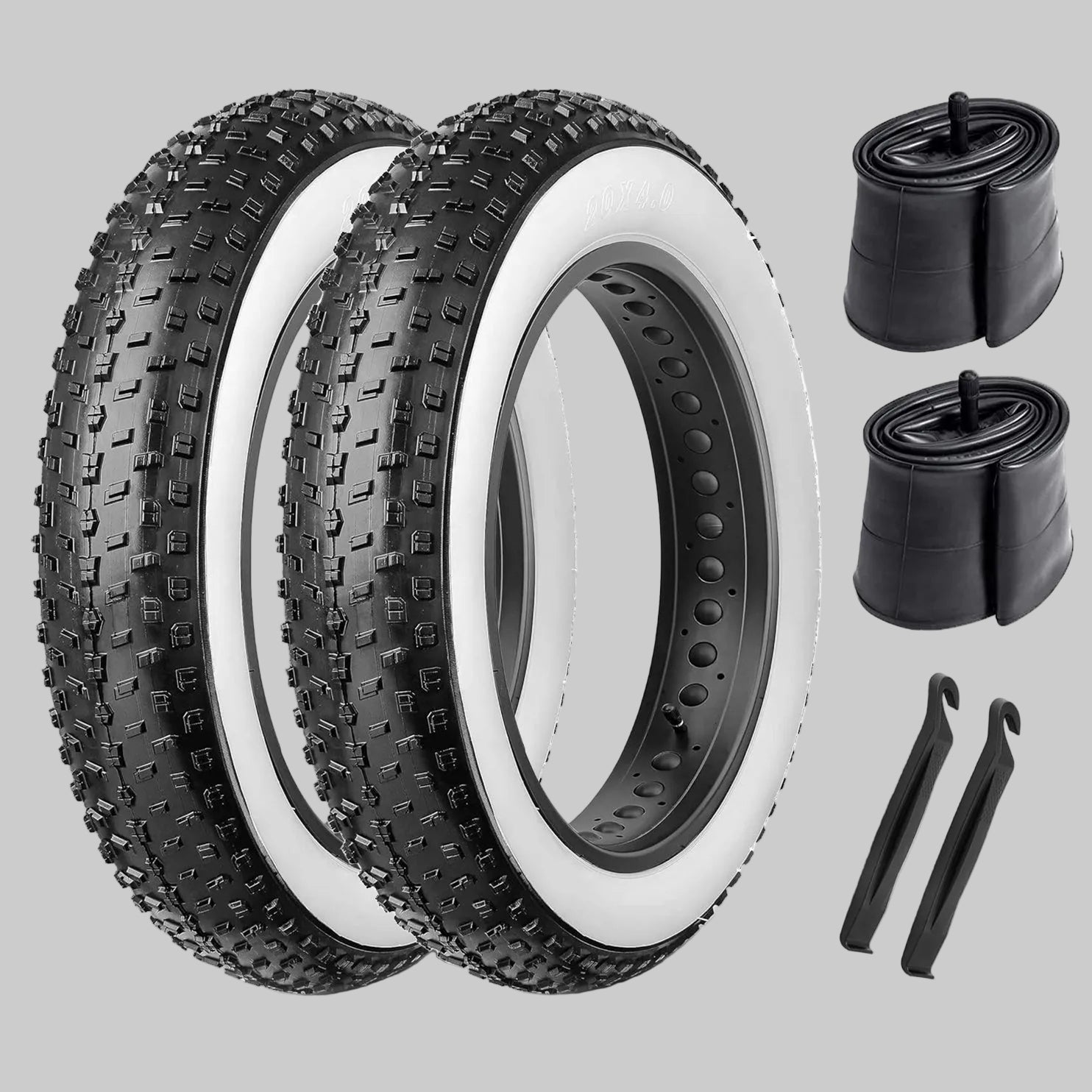 Bmx Bike 20 Inch White Wall Bicycle Tires 20 X BMX Tire