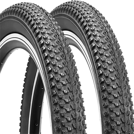 Hycline 2 Pack MTB Mountain Bike Tire 20X2.125/Black - Hycline