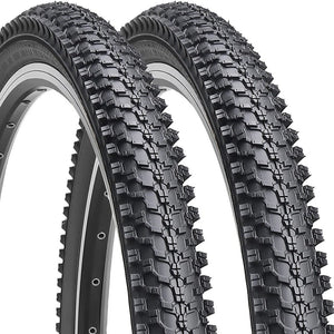 Hycline 2 Pack MTB Mountain Bike Tires - 20/24/26x1.95-2.125 Inch