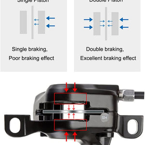 Shimano BR-MT200 Hydraulic Disc Brake Set