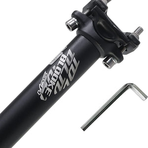 Bike Seat Post Alumium Alloy Adjustable 25.4/27.2 x 400mm
