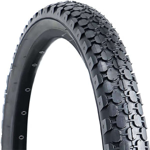 Hycline Beach Cruiser Bike Tire 26X2.125  Black/White/Brown Wall - Hycline