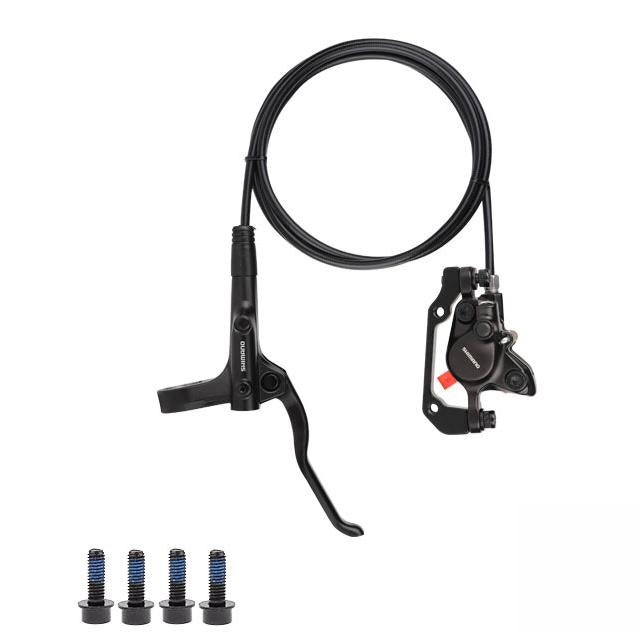 Scheibenbremse Hebel Shimano BL-MT200 Bremshebel Schwarz: Hydraulische Scheibenbremse, 3-Finger Design - Für MTB & E-Bikes Hydraulischer Bremshebel