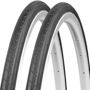 Hycline 2 Pack Road Bike Tire 700X25C