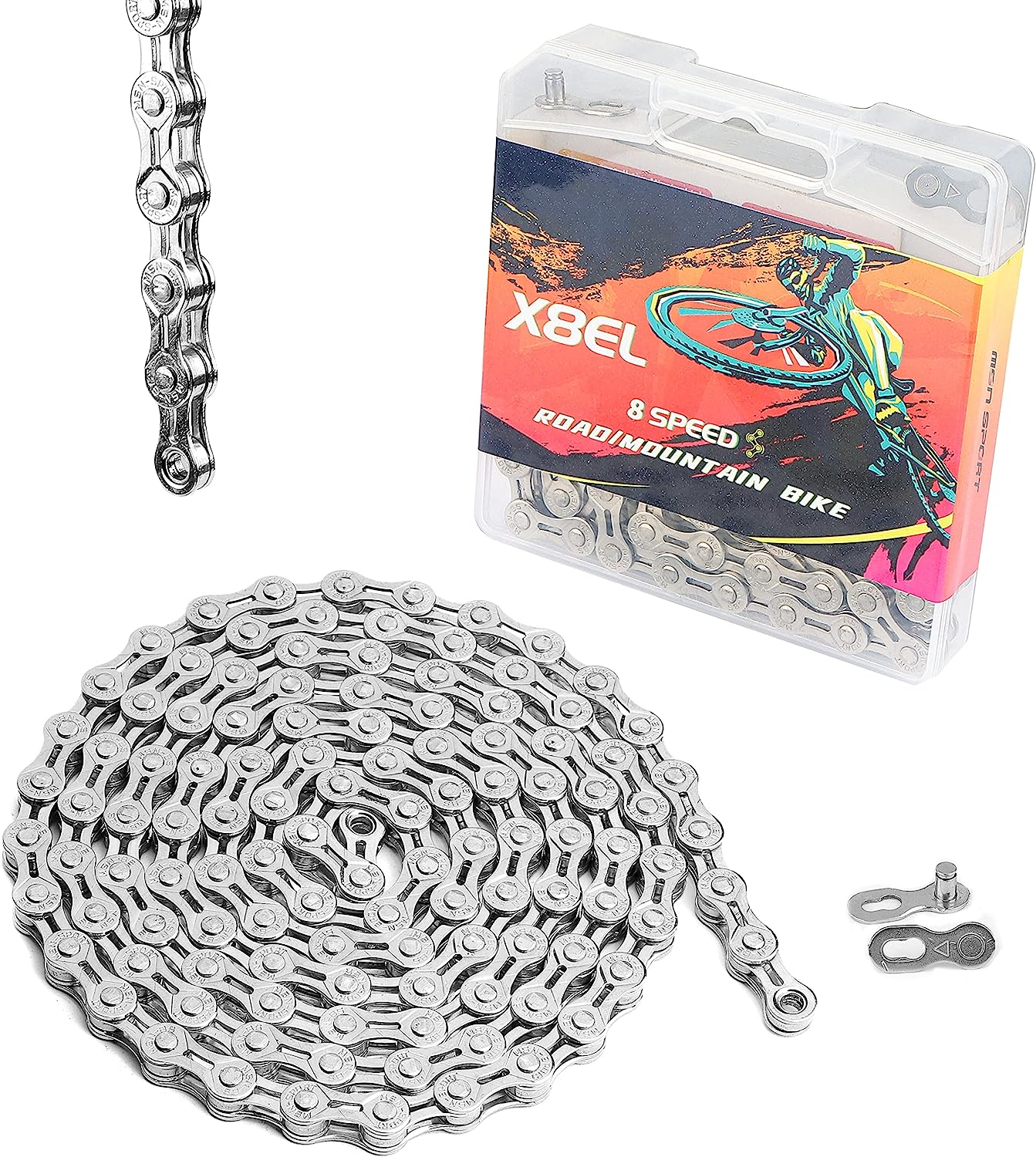 6/7/8-Speed Bike Chain Mountain Racing Cycling-Hycline