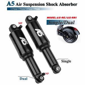 EXA A5 single dual air shock absorber