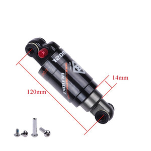 Bike Air Pressure Rear Shock Absorber 120/125/150/165/190mm