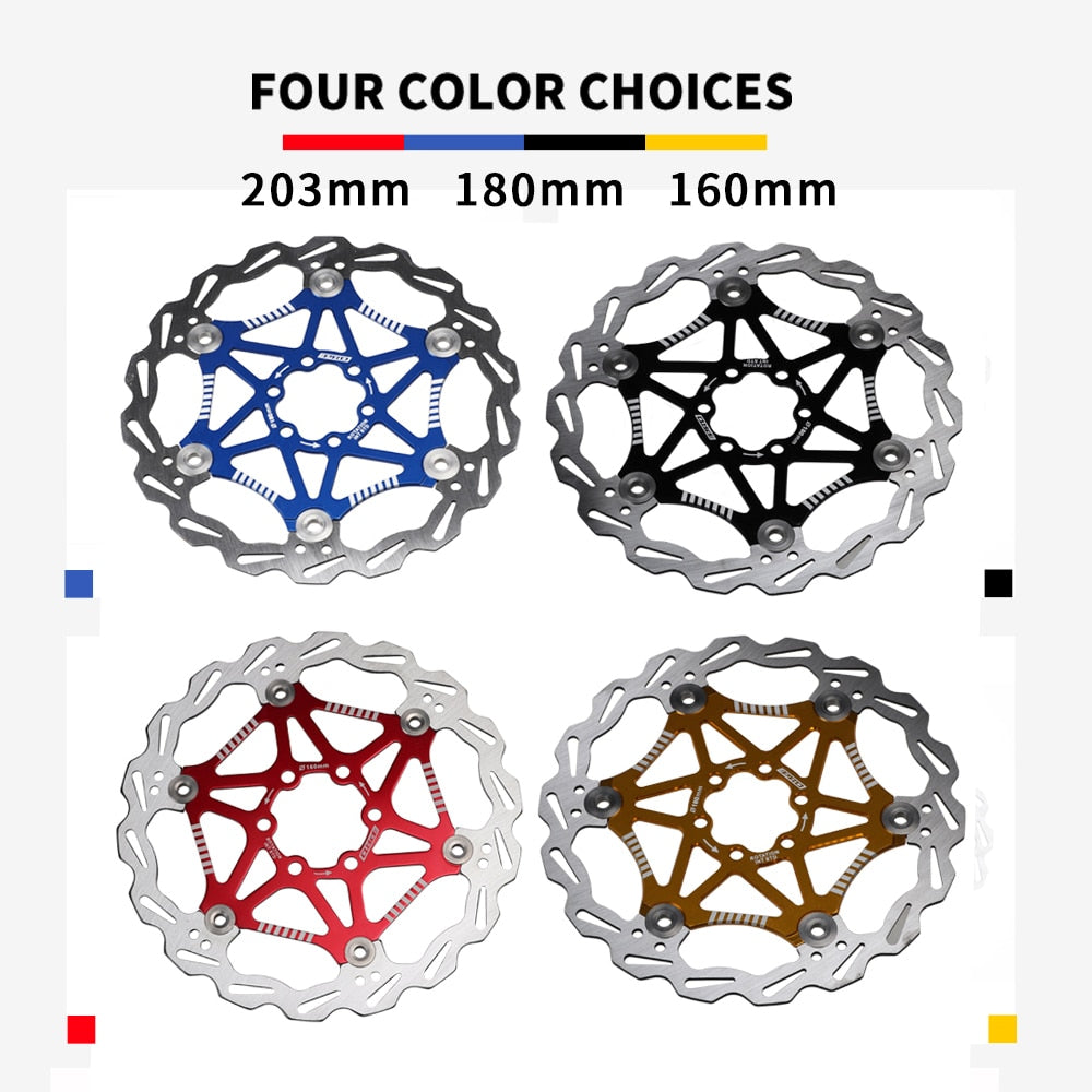 IIIPRO 160 180 203 mm Bike Brake Rotor Disc