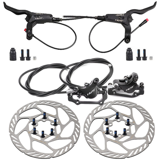 NUTT Electric Bicycle 2-PIN Power-off Hydraulic Disc Brake Kit