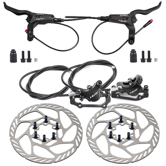Zoom Hydraulic Brakes ZOOM E-Bike 4-Piston Hydraulic Disc Brakes