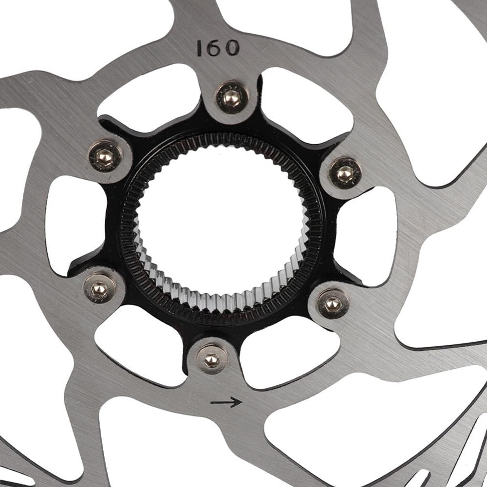 NUTT 140mm 160mm 180mm Disc Brake Rotor Centerlock MTB Heat Dissipation