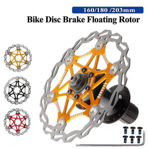 bike disc brake floating rotor