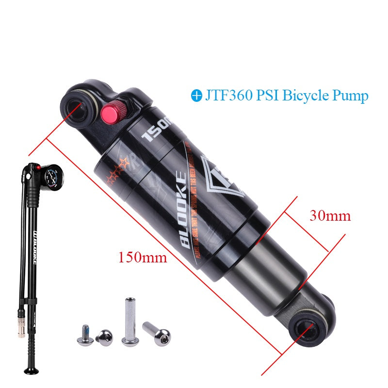 Achterschokbrekers MTB Suspension Achter Schokdemper 125mm / 150mm / 165mm / 190mm Verstelbare demping Mountain Downhill Bike Coil Xc Zachte staartfiets Fietsaccessoires Achterschokbrekers MTB Suspension Achter Schokdemper 125mm / 150mm / 165mm / 190mm Verstelbare demping Mountain Downhill Bike Coil Xc Zachte staartfiets Fietsaccessoires