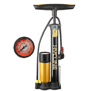 Hycline 160 PSI Bike Floor Pump with Gauge