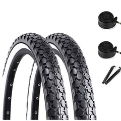 2-Pack Beach Cruiser Tires with Tubes - 26"×1. 95" - 2. 125"