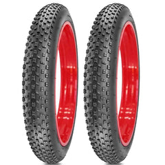 Hycline 20x4.0/26x4.0 Folding Fat Bike Tires (2 Pack)