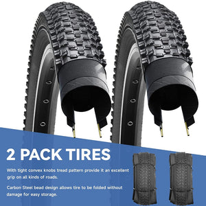 The Hycline Mountain Bicycle Tires 20/24/26 inch tires for mountain bike
